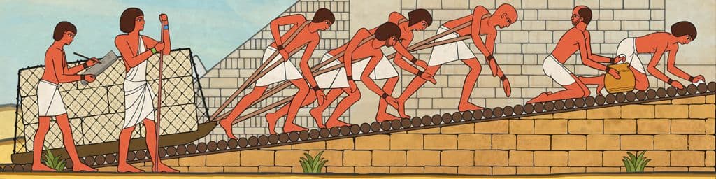 Costruzione delle piramidi